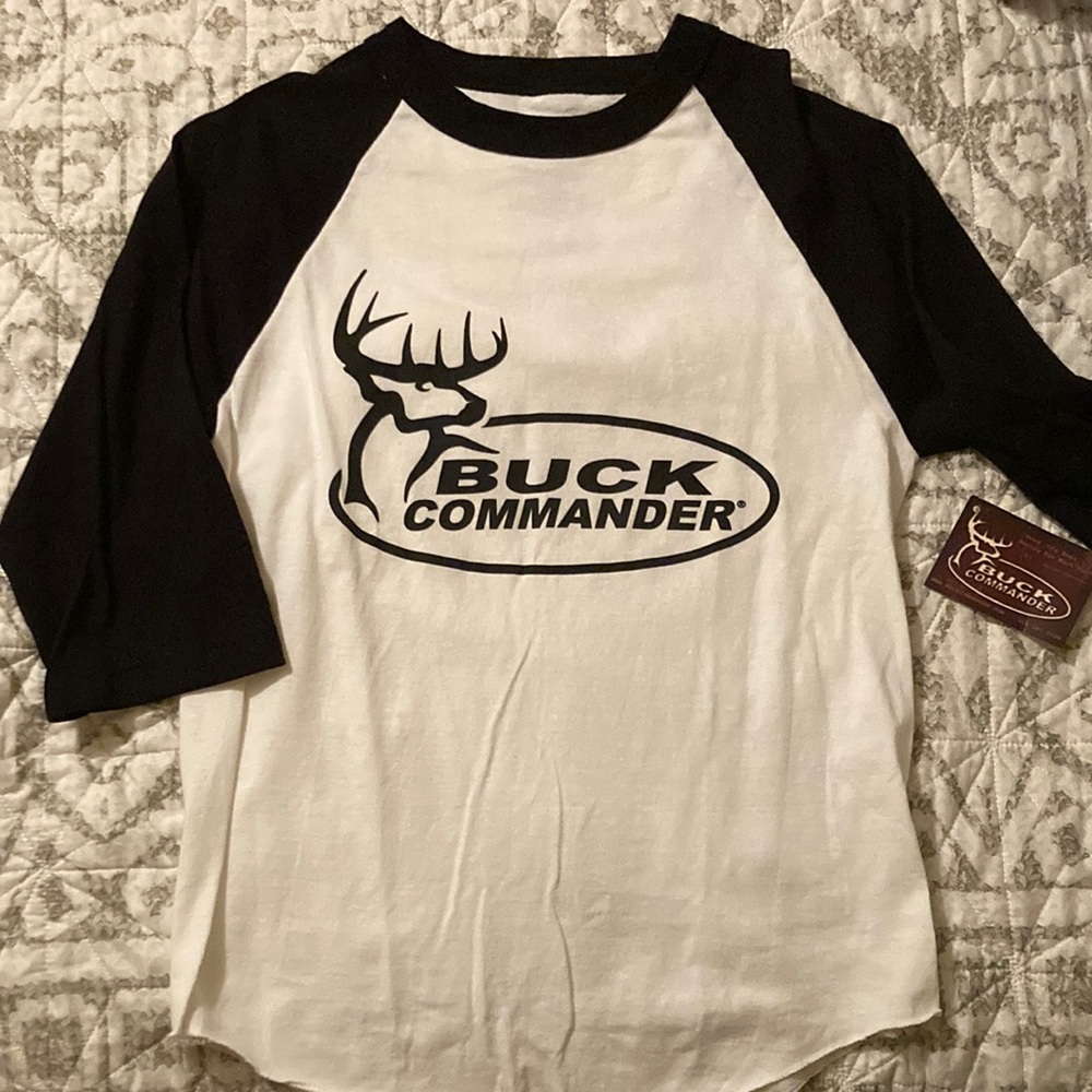 Buck Commander baseball top NWT